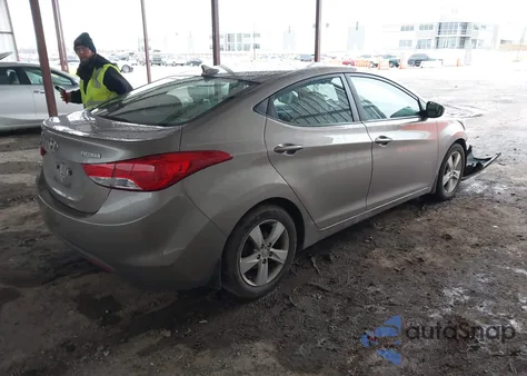 2013 Hyundai Elantra Gls/Limited из США, поврежденный, VIN 5NPDH4AEXDH204695